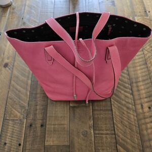 Kate Spade Pink Leather Tote Bag